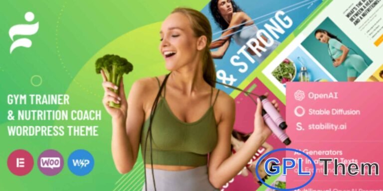 Glare – Dietitian & Health Coach WordPress Theme Glare is a vibrant and fully responsive WordPress theme designed for dietitians, health coaches, fitness trainers, and sports professionals.