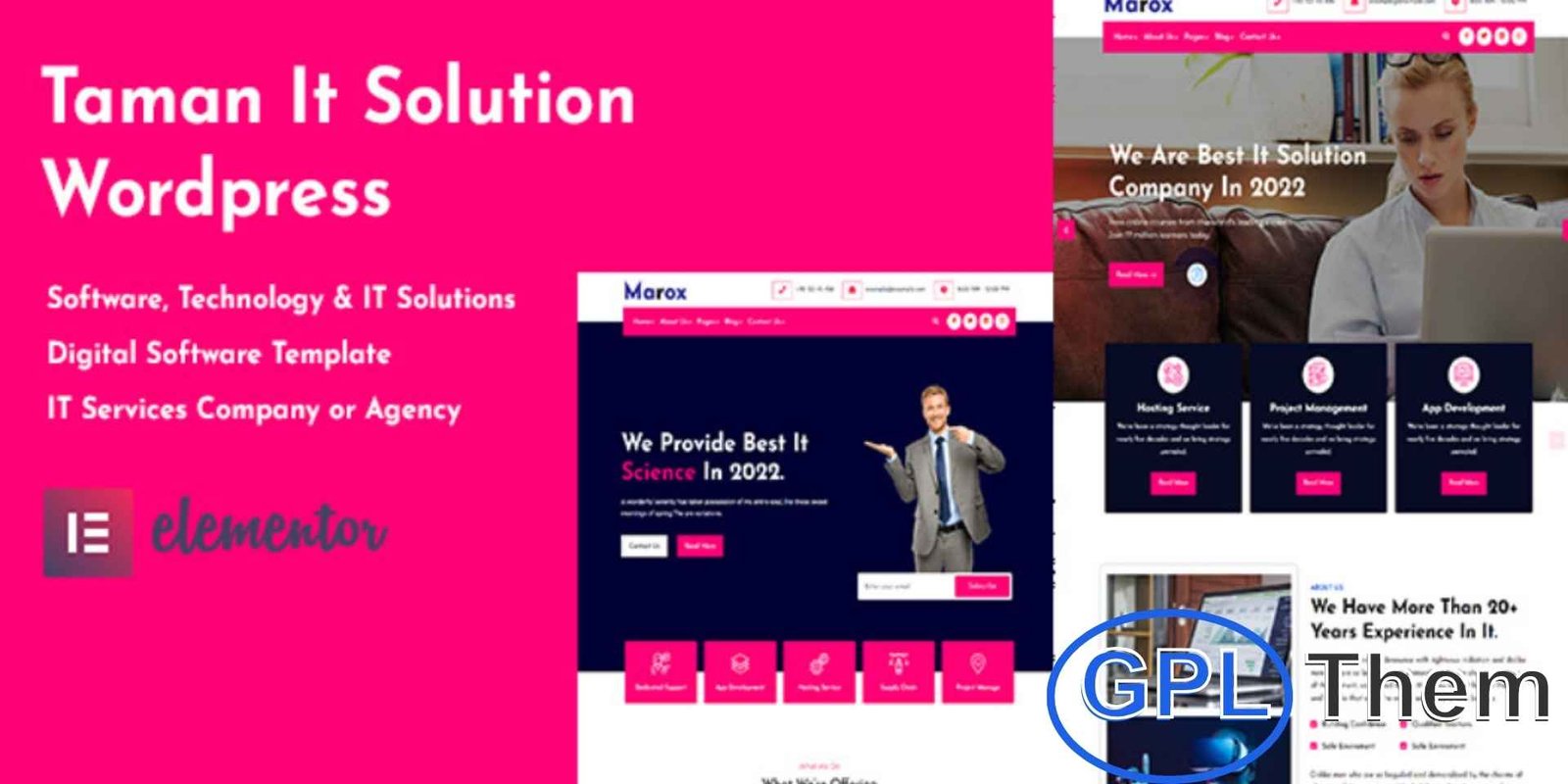 Taman – Technology and IT Solutions Theme Taman – Technology & IT Solutions WordPress Theme Taman is a versatile WordPress theme designed for technology companies, IT solutions providers, and digital businesses. With its modern and flexible layout, Taman allows you to easily create a professional, visually appealing, and fully functional website.