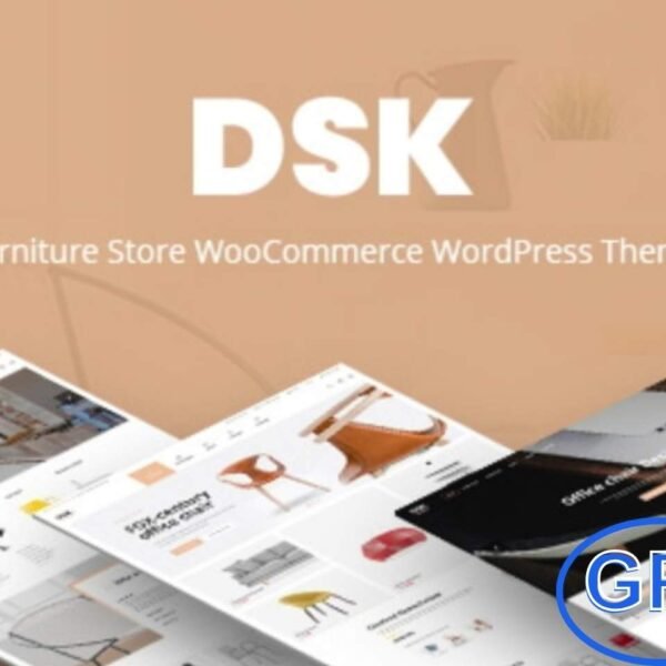 DSK – Furniture Store WooCommerce WordPress Theme DSK is a modern WooCommerce WordPress theme designed specifically for furniture stores and home décor shops. With a clean, responsive design, DSK helps you showcase furniture products beautifully on all devices.