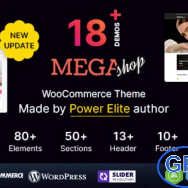 Megadel – Multipurpose Mega Shop WooCommerce Theme Megadel is a powerful and fully responsive WooCommerce WordPress theme designed for multipurpose online stores. Whether you are selling electronics, fashion, furniture, home décor, or any other products, this theme provides everything you need to build a successful eCommerce website.