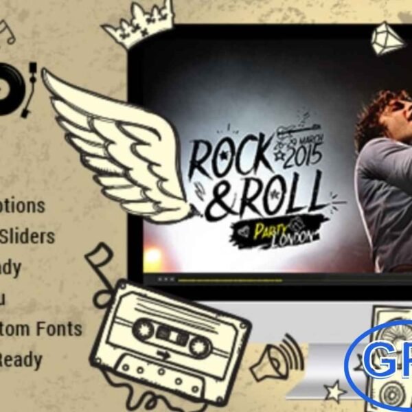 Odio – Music WordPress Theme for Bands, Clubs & Musicians Odio is a modern and professional WordPress theme designed for bands, DJs, musicians, music producers, clubs, and event organizers. Suitable for one-page or multi-page websites, it provides a stylish platform to showcase music, albums, events, and performances.