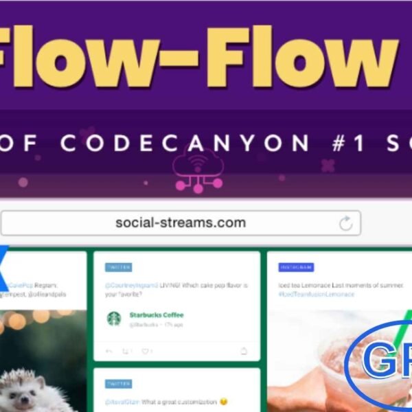 Flow-Flow – Social Media Feed Plugin for WordPress Flow-Flow is a premium WordPress plugin that lets you showcase social media feeds and blog posts in stunning responsive grids or sliders. Display real-time user-generated content (UGC) from platforms like Instagram, Facebook, Twitter, and more to build social proof and enhance brand trust.