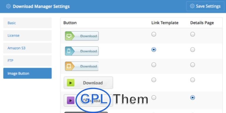 WPDM Button Templates – Stylish Download Button Shortcodes for WordPress Enhance your download links with WPDM Button Templates, a powerful add-on for WordPress Download Manager Pro. This extension adds extra shortcode options, allowing you to create modern, customizable CSS3-styled download buttons with ease.
