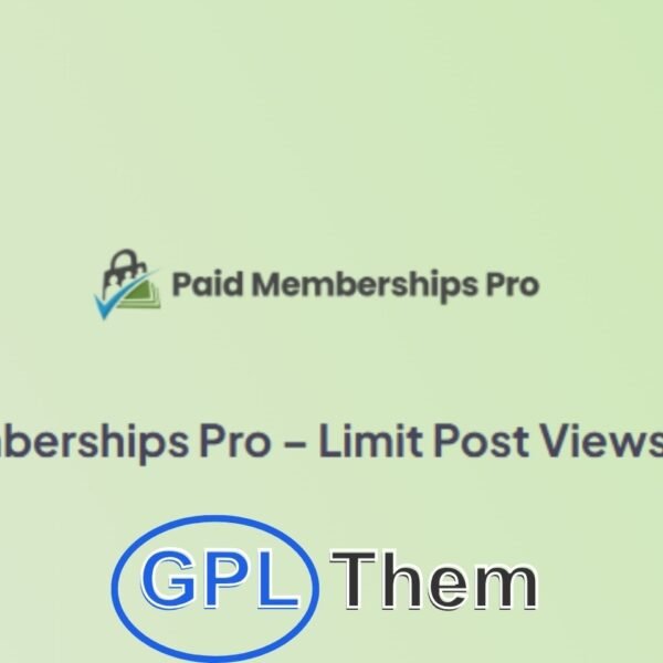 Paid Memberships Pro – Limit Post Views Add-On Control Content Access and Drive Membership Conversions The Limit Post Views Add-On for Paid Memberships Pro allows you to restrict the number of free posts or article views a user can access before prompting them to subscribe.