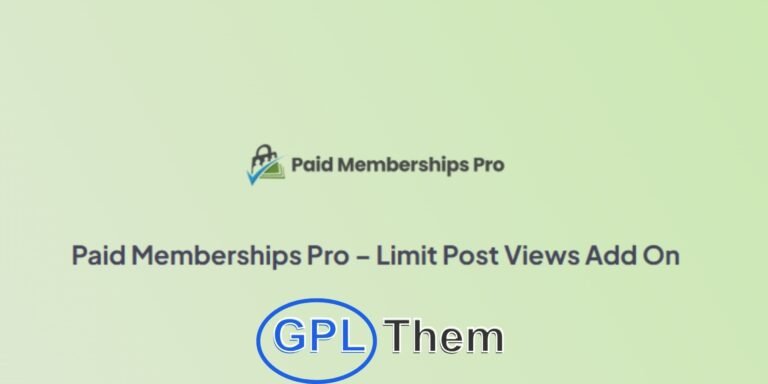 Paid Memberships Pro – Limit Post Views Add-On Control Content Access and Drive Membership Conversions The Limit Post Views Add-On for Paid Memberships Pro allows you to restrict the number of free posts or article views a user can access before prompting them to subscribe.