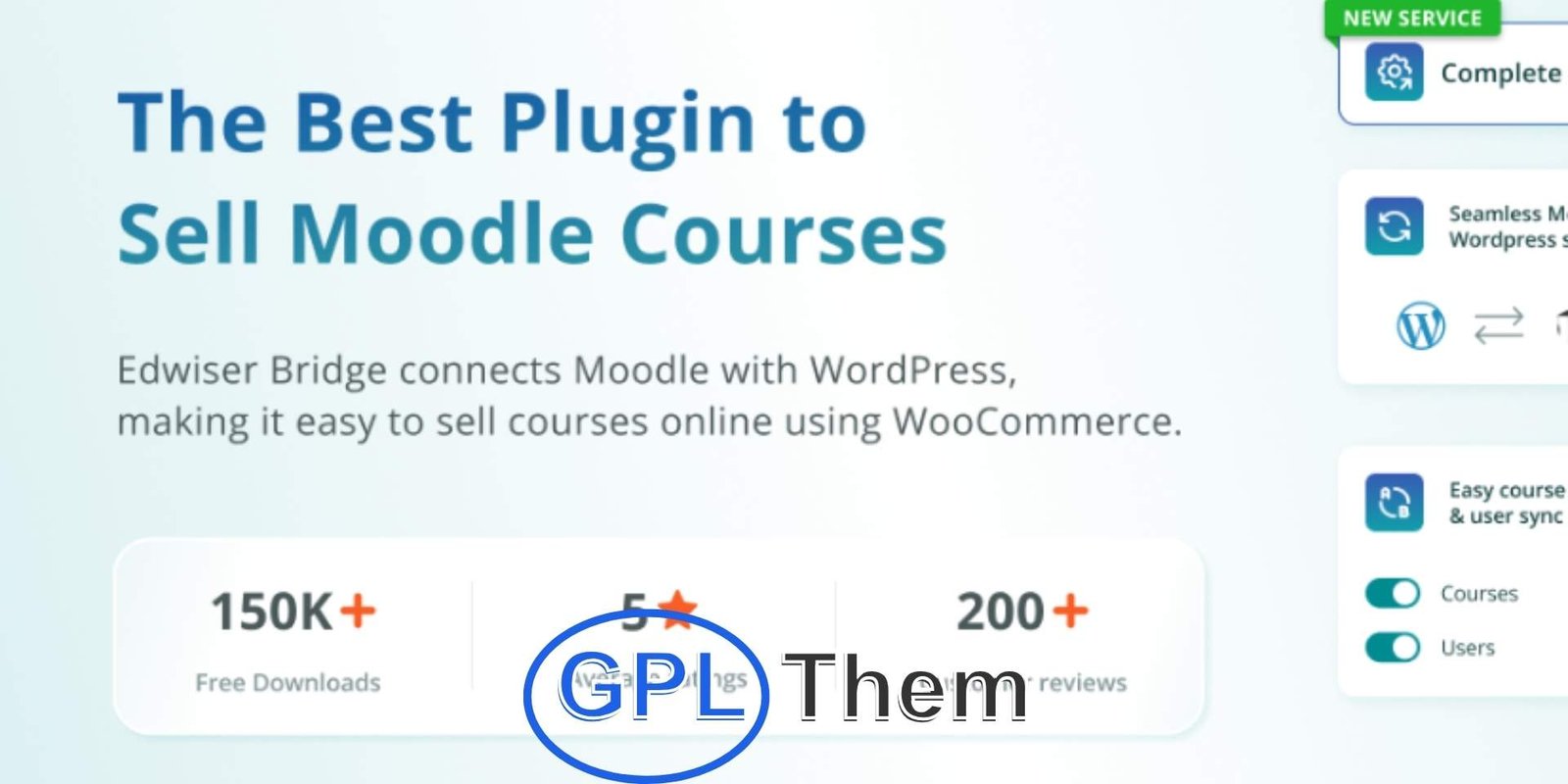 Edwiser Bridge – WordPress Moodle LMS Integration Edwiser Bridge – Seamless WordPress & Moodle LMS Integration Sell Moodle Courses Effortlessly with WooCommerce & WordPress Edwiser Bridge is the leading WordPress plugin for integrating Moodle with WordPress, offering a reliable solution to sell your Moodle courses online.