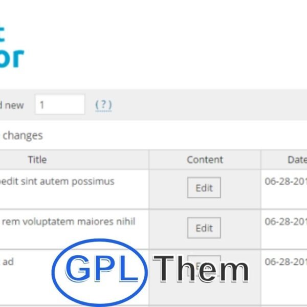 Bulk Category Editor – Efficient Category Management for WordPress Easily Add, Edit, or Delete Categories in Bulk Bulk Category Editor is a powerful WordPress plugin designed to streamline category management. Whether you need to add, update, or delete categories in bulk, this tool saves time and simplifies the process.