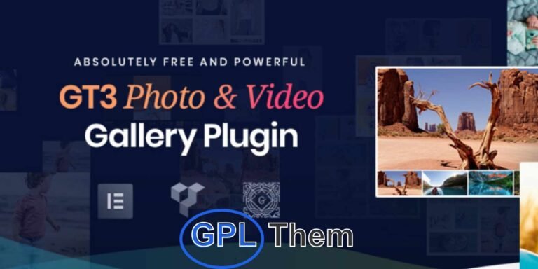 GT3 Photo & Video Gallery Pro – Showcase Your Media Like a Pro GT3 Photo & Video Gallery Pro is the advanced version of the popular GT3 gallery plugin, designed to elevate the way you display images, videos, and audio on your WordPress site. Perfect for photographers, videographers, and creatives, this premium plugin offers enhanced features for stunning media presentation.