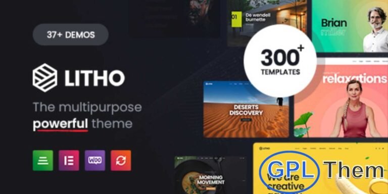 Litho Addons – WordPress Plugin Unlock the full potential of the Litho WordPress theme with Litho Addons. This powerful plugin includes premium features, custom-built elements, and an extensive template library designed to enhance your website’s design and functionality.