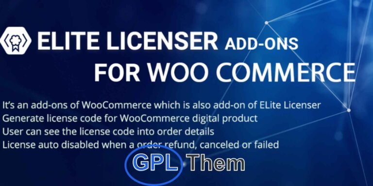 Elite Licenser – Powerful Software License Manager for WordPress Elite Licenser is a top-tier WordPress plugin designed to manage and protect licenses for your software, plugins, themes, and applications. This robust license management tool allows you to control activations, track usage, and prevent unauthorized access to your digital products.