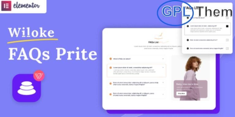 Wiloke FAQs Prite – Elementor Addon for Stylish FAQ Sections Wiloke FAQs Prite is a powerful and user-friendly Elementor addon that makes it easy to create sleek, responsive FAQ sections on your WordPress website. Designed specifically for Elementor, this addon is perfect for streamlining user experience and addressing common customer questions.