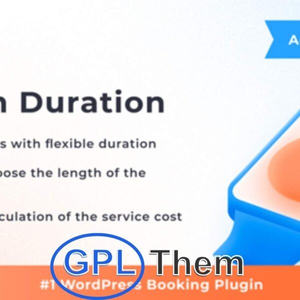Bookly Custom Duration – Let Clients Choose Appointment Length The Bookly Custom Duration add-on empowers your clients to select how long they want their appointment to be. Whether they need an extended meeting, a longer consultation, or extra time in a conference room, this add-on offers flexible booking options beyond the default service duration.