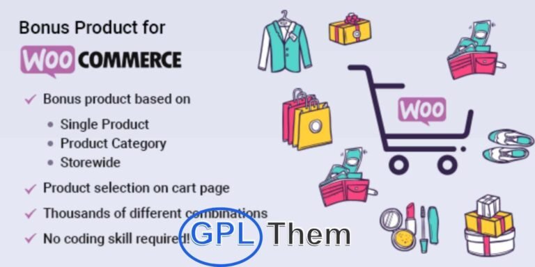Bonus Product for WooCommerce – Offer Free Gifts with Purchase Bonus Product for WooCommerce is a powerful standalone plugin that lets you offer bonus or gift products with customer purchases on your WooCommerce store. Easily assign specific products as free add-ons to incentivize sales, boost customer satisfaction, and encourage repeat purchases.