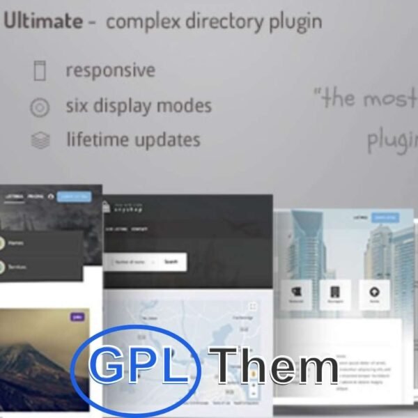 Directory Ultimate PRO for WordPress – Table & Grid View Directory Plugin Directory Ultimate PRO is a versatile WordPress plugin that allows you to build any type of directory website with ease. Fully customizable and theme-compatible, it supports both table and grid layouts to showcase listings beautifully.