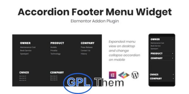 Accordion Footer Menu Widget for Elementor Responsive & Stylish Footer Menus with Accordion Toggle for Mobile The Accordion Footer Menu Widget for Elementor is a versatile add-on plugin that lets you create responsive, mobile-friendly footer menus with ease.