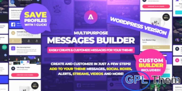 Asgard – Multipurpose Messages & Social Builder Plugin for WordPress Asgard is a versatile WordPress plugin that lets you quickly create and customize messages, social media boxes, alerts, video streams, and more—right within your theme. With just a few simple steps, you can enhance user engagement by adding dynamic content elements that match your site’s design.