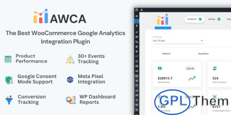 Advanced WC Analytics Pro – Powerful WooCommerce Reporting Tool Advanced WC Analytics Pro is a performance-optimized analytics plugin built specifically for WooCommerce store owners. Designed through extensive research into eCommerce needs, it delivers all the essential metrics and insights without unnecessary charts or data that can slow down your site.