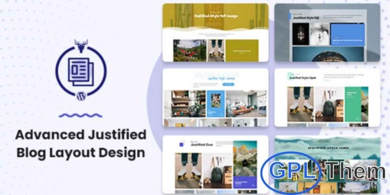 Advanced Justified Blog Layout Design – Enhanced Blog Styling for WordPress Advanced Justified Blog Layout Design is an extension of the Blog Layout Awesome WordPress plugin, offering enhanced customization and a visually optimized justified grid layout.