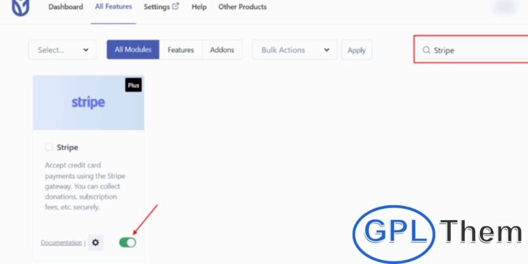 WPEverest – User Registration Stripe Addon The Stripe Addon for WPEverest User Registration lets you seamlessly accept credit card payments through your registration forms. Perfect for collecting donations, selling products, or offering paid services, this addon integrates Stripe—a trusted and secure payment gateway—directly into your WordPress site.