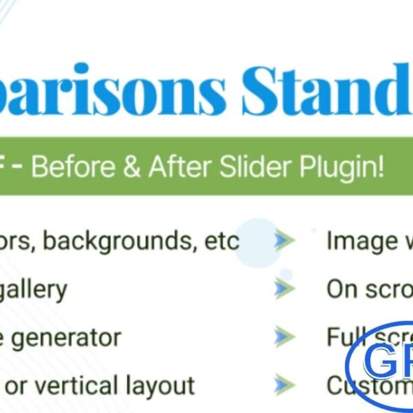 Before and After Image Slider Pro for WordPress Showcase Visual Transformations with Interactive Image Comparisons Before and After Image Slider Pro is a powerful WordPress plugin designed to highlight the visual difference between two images.