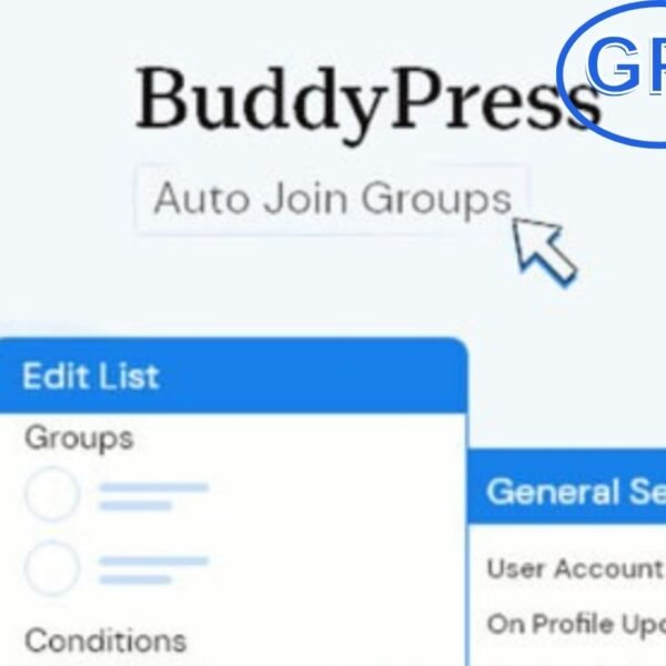BuddyPress Auto Join Groups – WordPress Plugin BuddyPress Auto Join Groups is a powerful tool that allows site admins to automatically assign users to specific groups upon registration or login. Perfect for community-driven sites, this plugin ensures members are instantly connected and engaged from the start.