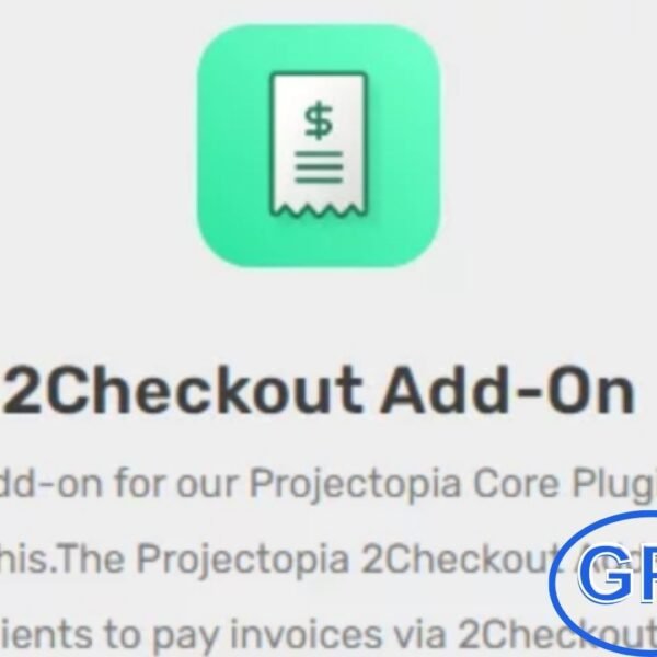 Projectopia WP Project Management – 2Checkout Add-On Enhance your Projectopia workflow with the 2Checkout Add-On, allowing clients to securely pay invoices using the trusted 2Checkout payment gateway. Designed specifically as an extension of the Projectopia Project Management Plugin, this add-on simplifies the payment process and improves client convenience.