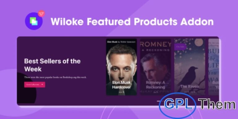 Wiloke Featured Products – Elementor Widget for WooCommerce Wiloke Featured Products is a powerful Elementor widget crafted to help WooCommerce store owners highlight best-selling or promotional products with style and impact. More than just a plugin, it’s a high-converting solution designed to grab attention, boost engagement, and drive sales.