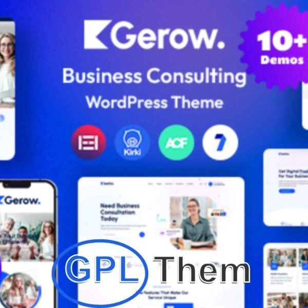 Gerow Core – Essential Elementor Plugin for WordPress Gerow Core is the foundational WordPress plugin that powers all advanced features and custom widgets of the Gerow theme with Elementor. Designed for seamless integration, it enhances your website-building experience by unlocking exclusive design elements and layout options.