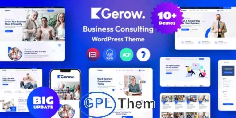 Gerow Core – Essential Elementor Plugin for WordPress Gerow Core is the foundational WordPress plugin that powers all advanced features and custom widgets of the Gerow theme with Elementor. Designed for seamless integration, it enhances your website-building experience by unlocking exclusive design elements and layout options.