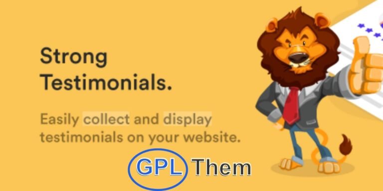 Strong Testimonials Pro – WordPress Plugin for User Reviews Strong Testimonials Pro helps you grow your business through the power of user-generated content, turning customer feedback into a high-converting marketing tool. Instead of spending thousands on ads, you can build trust and drive sales by showcasing real testimonials directly on your WordPress site.