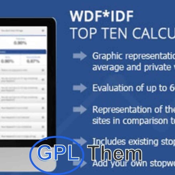WordPress WDF*IDF SEO Calculator – Optimize Content with Semantic Precision Upgrade your SEO strategy with the WordPress WDF*IDF SEO Calculator plugin. Unlike outdated keyword density methods, this plugin uses advanced WDF*IDF analysis to help you craft content that aligns with top-performing pages on Google.
