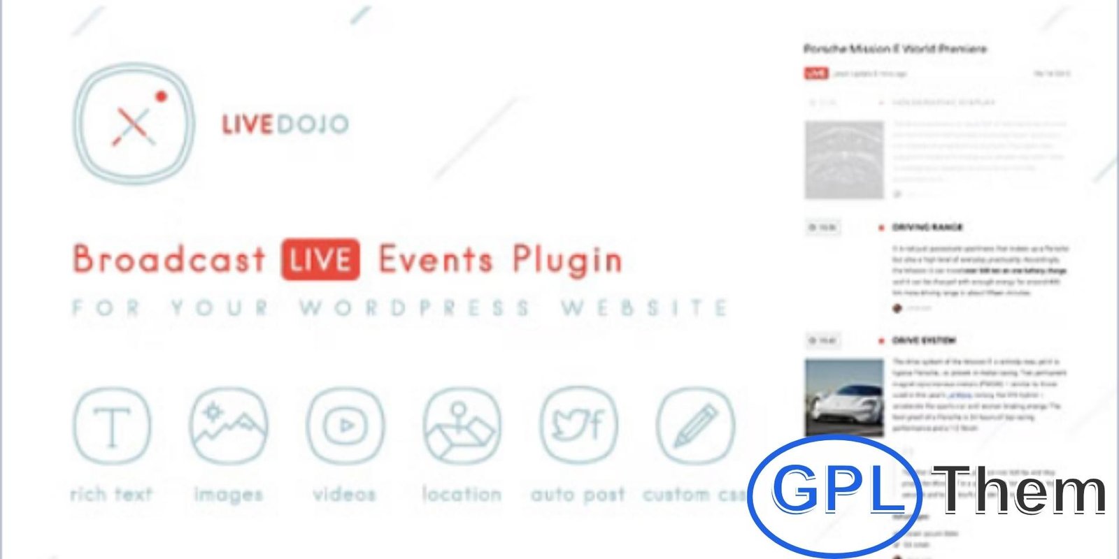 WPLiveDojo – Live Event Text Broadcast Plugin WPLiveDojo – Live Event Text Broadcast Plugin for WordPress WPLiveDojo is a powerful WordPress plugin designed to help you broadcast live event updates directly on your website in real time. Whether you're covering sports, conferences, product launches, or any live event, WPLiveDojo makes it easy to keep your audience informed with instant text-based updates.