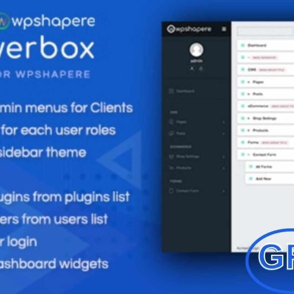 WPSPowerbox – Addon Plugin for WPShapere WordPress Admin Theme WPSPowerbox is a powerful extension for the WPShapere WordPress Admin Theme, designed to enhance and expand its customization capabilities. Built to work exclusively with the WPShapere plugin (available on CodeCanyon), WPSPowerbox adds advanced features to help you personalize the WordPress dashboard even further.