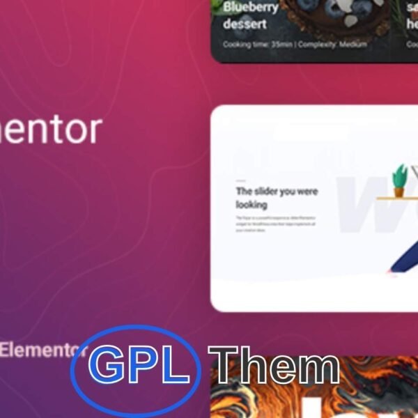 Sliper – Full-Screen Slider Widget for Elementor Create Stunning, Responsive Sliders with No Code Sliper is a powerful full-screen slider widget for Elementor, designed to bring your creative ideas to life on WordPress websites.