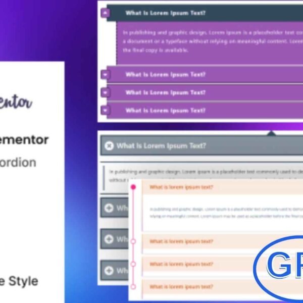 BWD Accordion Addon for Elementor – Create Stylish FAQ & Toggle Sections The BWD Accordion Addon for Elementor is a versatile WordPress plugin that lets you easily create engaging FAQ, Toggle, and Client Questions sections on your website. Designed to enhance user experience and content organization, this addon offers nearly 30 unique accordion styles with over 100 more designs coming soon.