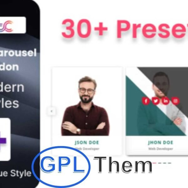 Team Member Carousel Add-On for Elementor Showcase Your Team with Stunning Carousel Layouts The Team Member Carousel Add-On for Elementor is a lightweight and easy-to-use WordPress plugin that lets you display your team members in a stylish, responsive carousel—no coding required.