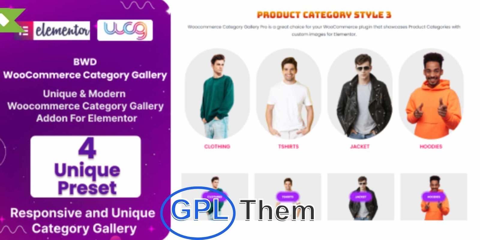 BWD WooCommerce Category Gallery Addon For Elementor BWD WooCommerce Category Gallery Addon for Elementor Enhance Your WooCommerce Store with Visually Stunning Category Galleries BWD WooCommerce Category Gallery Addon for Elementor lets you beautifully showcase your product categories with customizable, responsive galleries.