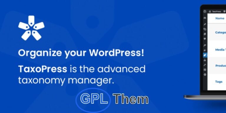 TaxoPress Pro – Advanced Tag and Taxonomy Manager for WordPress TaxoPress Pro is a powerful WordPress plugin that lets you manage tags and taxonomies with ease. Packed with advanced features like term suggestions, mass editing, auto-linking terms, AJAX-based autocompletion, and click-to-assign functionality, it helps streamline content organization and improve SEO.