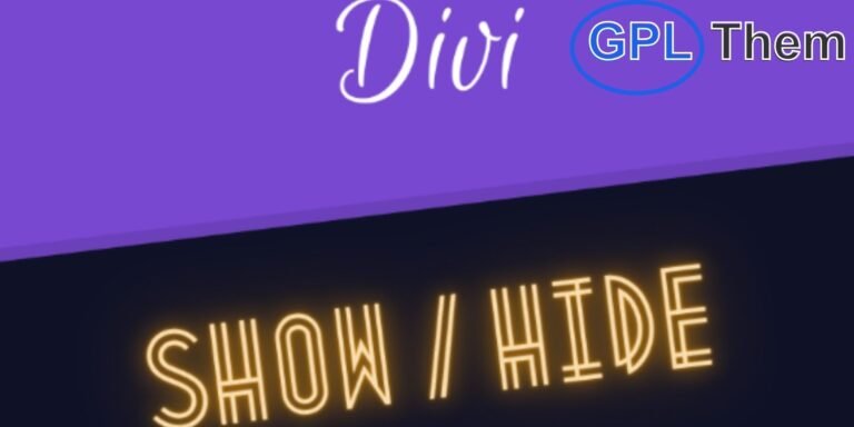 Divi Show / Hide Button Module – Toggle Content Visibility with Ease Add Interactive Show/Hide Functionality to Your Divi Pages Enhance your Divi-powered website with the Divi Show / Hide Button Module. This intuitive plugin adds a new module to the Divi Builder, allowing you to toggle the visibility of elements on the same page—no redirects required.