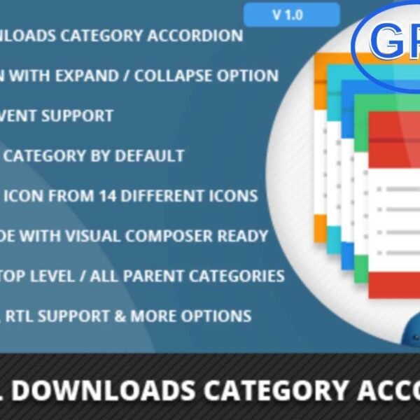Easy Digital Downloads Category Accordion Addon – Enhanced Category Navigation The Easy Digital Downloads Category Accordion Addon helps you display your EDD categories and subcategories in a sleek, collapsible accordion layout with expand/collapse functionality. This plugin improves navigation by organizing product categories into an intuitive, user-friendly format.