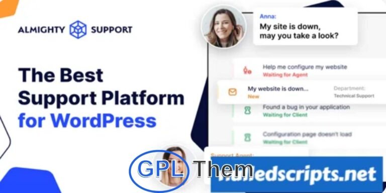 Almighty Support Pro – Powerful & User-Friendly Customer Support Solution Streamline Communication with Clients, Leads, and Partners Almighty Support Pro offers a seamless and intuitive help desk system designed to simplify customer communication.