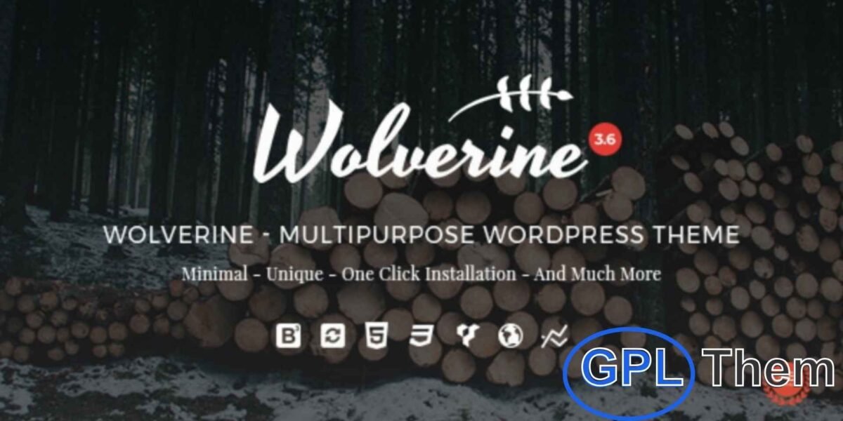 Wolverine – Responsive Multi-Purpose WordPress Theme Wolverine is a versatile and fully responsive WordPress theme designed for multiple purposes, including corporate websites, eCommerce stores, portfolios, and creative agencies. With a modern and clean design, Wolverine allows you to showcase your projects, products, and services effectively.