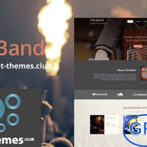 Ait Band – WordPress Theme for Musicians Ait Band is a WordPress theme designed specifically for bands, musicians, and artists looking to create a professional landing page.