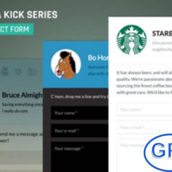 Ninja Kick – Contact Form Ninja Kick: WordPress Contact Form Plugin allows your visitors to instantly access a contact form without waiting for page reloads. This powerful plugin adds a hidden, sitewide contact form that appears with a smooth slide-in animation, enhancing user experience and engagement on your WordPress website or blog.