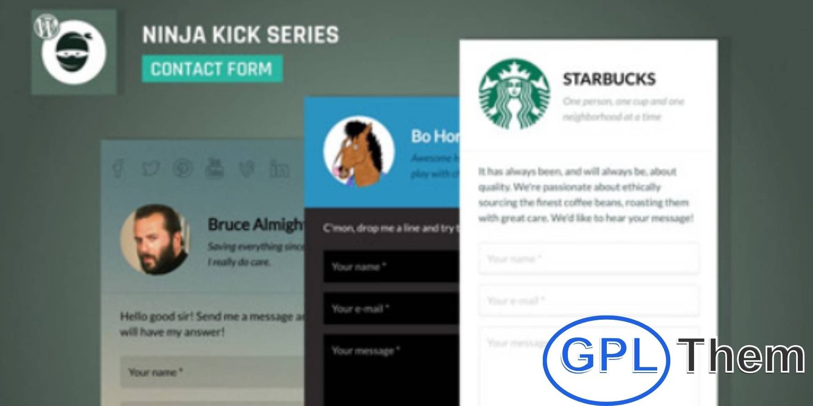 Ninja Kick – Contact Form Ninja Kick – Contact Form Ninja Kick: WordPress Contact Form Plugin allows your visitors to instantly access a contact form without waiting for page reloads. This powerful plugin adds a hidden, sitewide contact form that appears with a smooth slide-in animation, enhancing user experience and engagement on your WordPress website or blog.