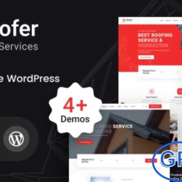 Roofer – Roofing Services WordPress Theme + RTL Roofer is a professional WordPress theme built exclusively for roofing companies, contractors, and roof repair services. With its modern design and responsive layout, your website will look perfect on desktops, tablets, and smartphones.