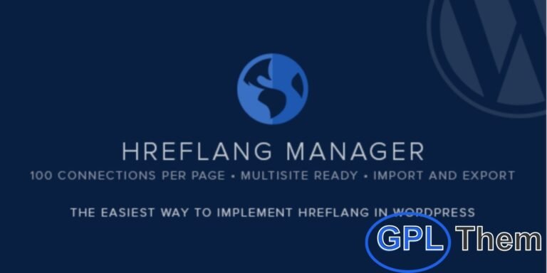 Hreflang Manager – WordPress Plugin Hreflang Manager is a powerful WordPress plugin designed to easily implement the hreflang HTML attribute, which is placed inside link elements in the HEAD section of a page. This attribute helps search engines identify and deliver the correct version of your content based on the user’s language or country.