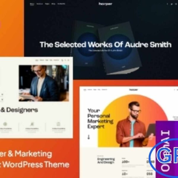 Harper – Copywriter & Marketing Specialist WordPress Theme Harper is a modern and professional WordPress theme designed for copywriters, marketers, and creative professionals. Perfect for marketing studios, digital agencies, advertising firms, and SEO or SMM specialists, this theme helps you build a strong online presence with ease.