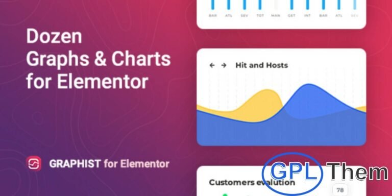 Graphist – Graphs & Charts for Elementor Graphist is a powerful WordPress charting plugin that adds a collection of graph and chart widgets to the Elementor Builder. With Graphist, you can easily create visually appealing and interactive charts to present quantitative data in a clear, engaging way.