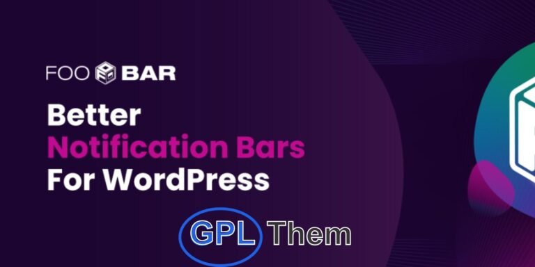 FooBar Premium – WordPress Notification Bars & Announcements FooBar Premium is the ultimate WordPress plugin for creating eye-catching notification bars, call-to-action banners, and announcements with ease. Designed to boost engagement and conversions, it lets you display important messages, promotions, or updates in a stylish and responsive format.